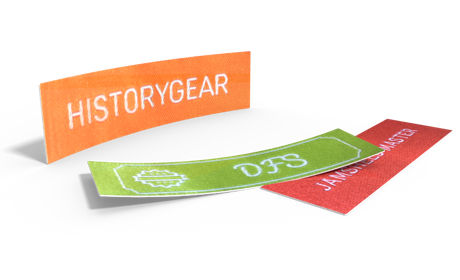 Etiquetas Tejidas Clásicas